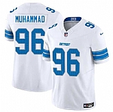 Men & Women & Youth Detroit Lions #96 Al-Quadin Muhammad White 2025 F.U.S.E. Vapor Limited Stitched Jersey,baseball caps,new era cap wholesale,wholesale hats